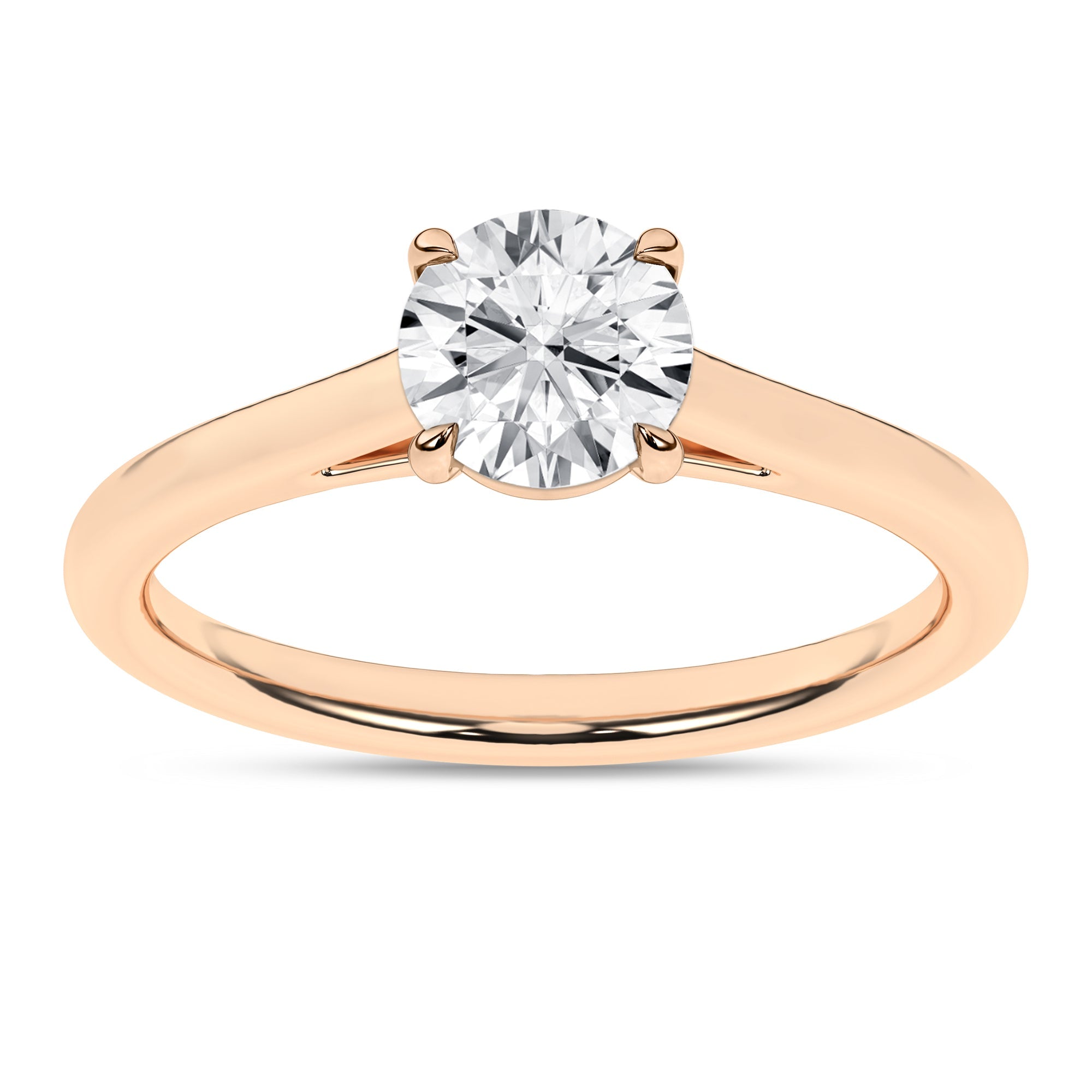 Solitaire Ring (Round) - Oz's Jewelers by The Hickory Jewelry Company