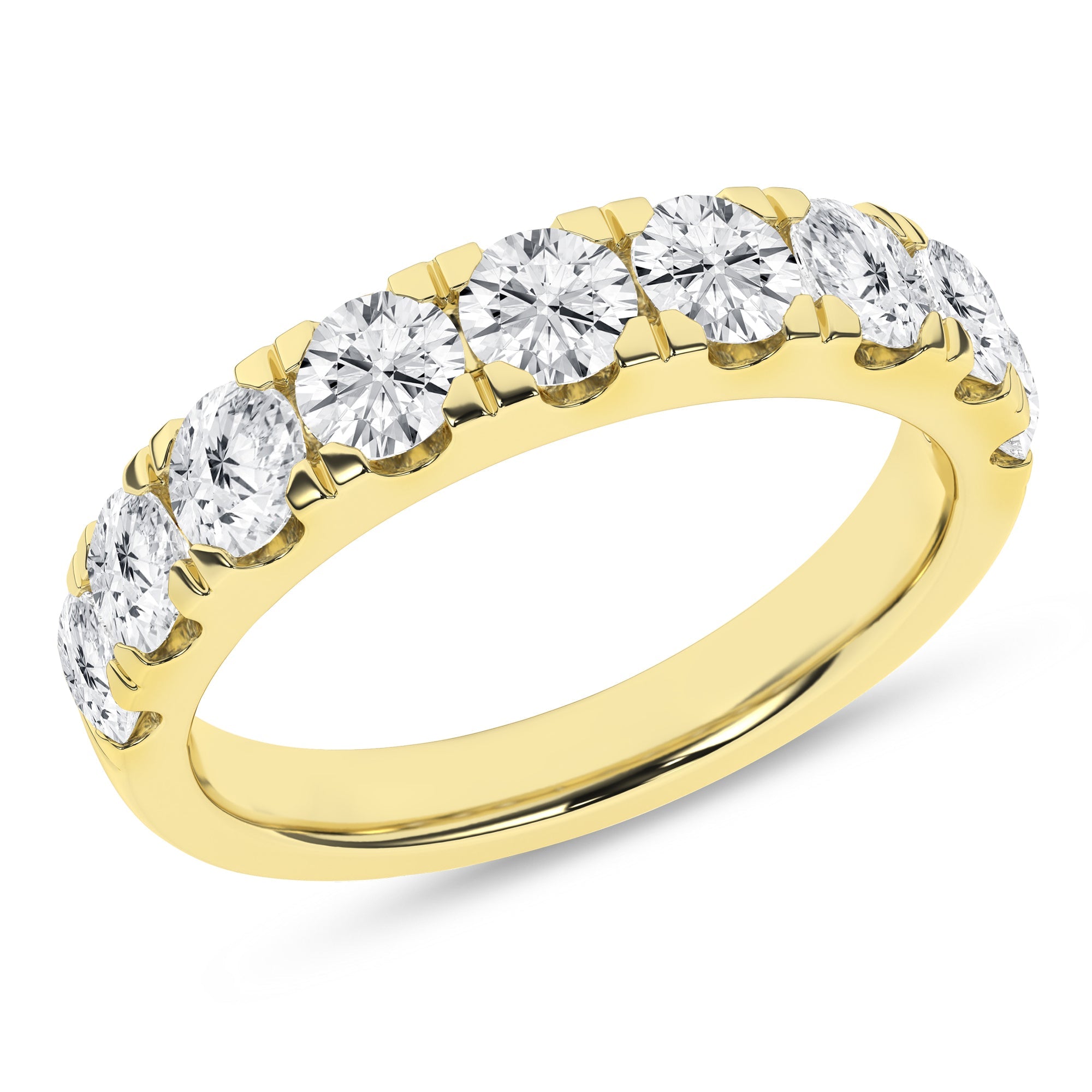 Straight Wedding Band (Round) - Oz's Jewelers by The Hickory Jewelry Company