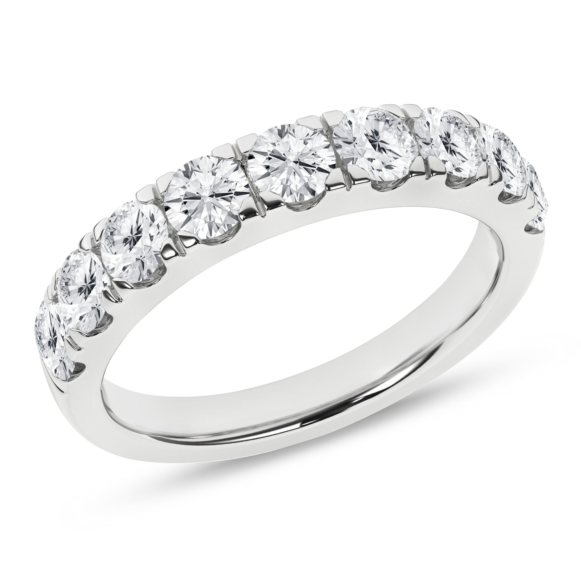 Straight Wedding Band (Round) - Oz's Jewelers by The Hickory Jewelry Company