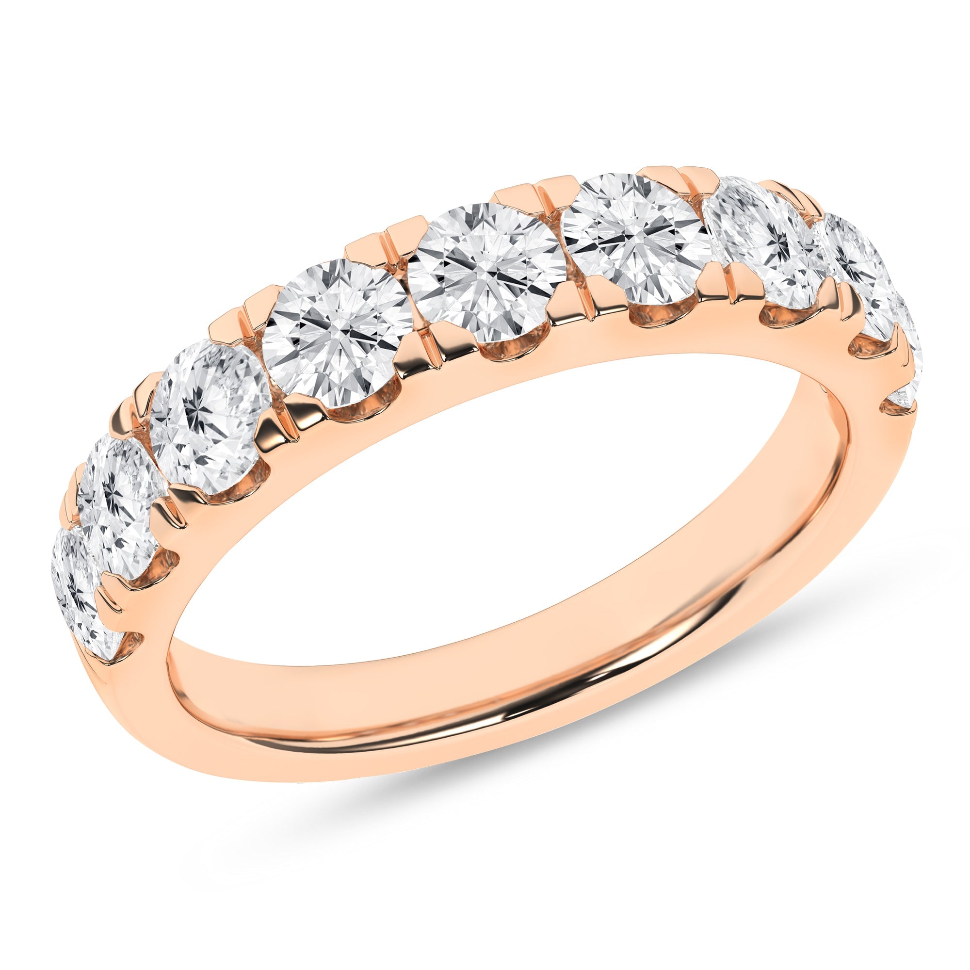 Straight Wedding Band (Round) - Oz's Jewelers by The Hickory Jewelry Company