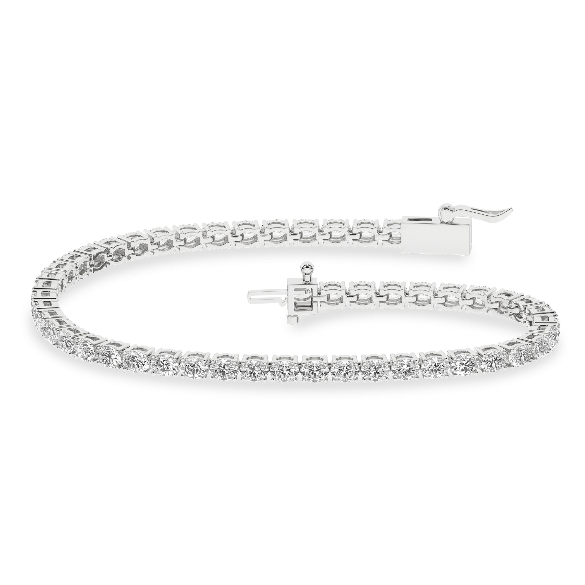 Tennis Bracelet (Oval) - Oz's Jewelers by The Hickory Jewelry Company