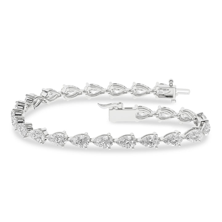 Tennis Bracelet (Pear) - Oz's Jewelers by The Hickory Jewelry Company