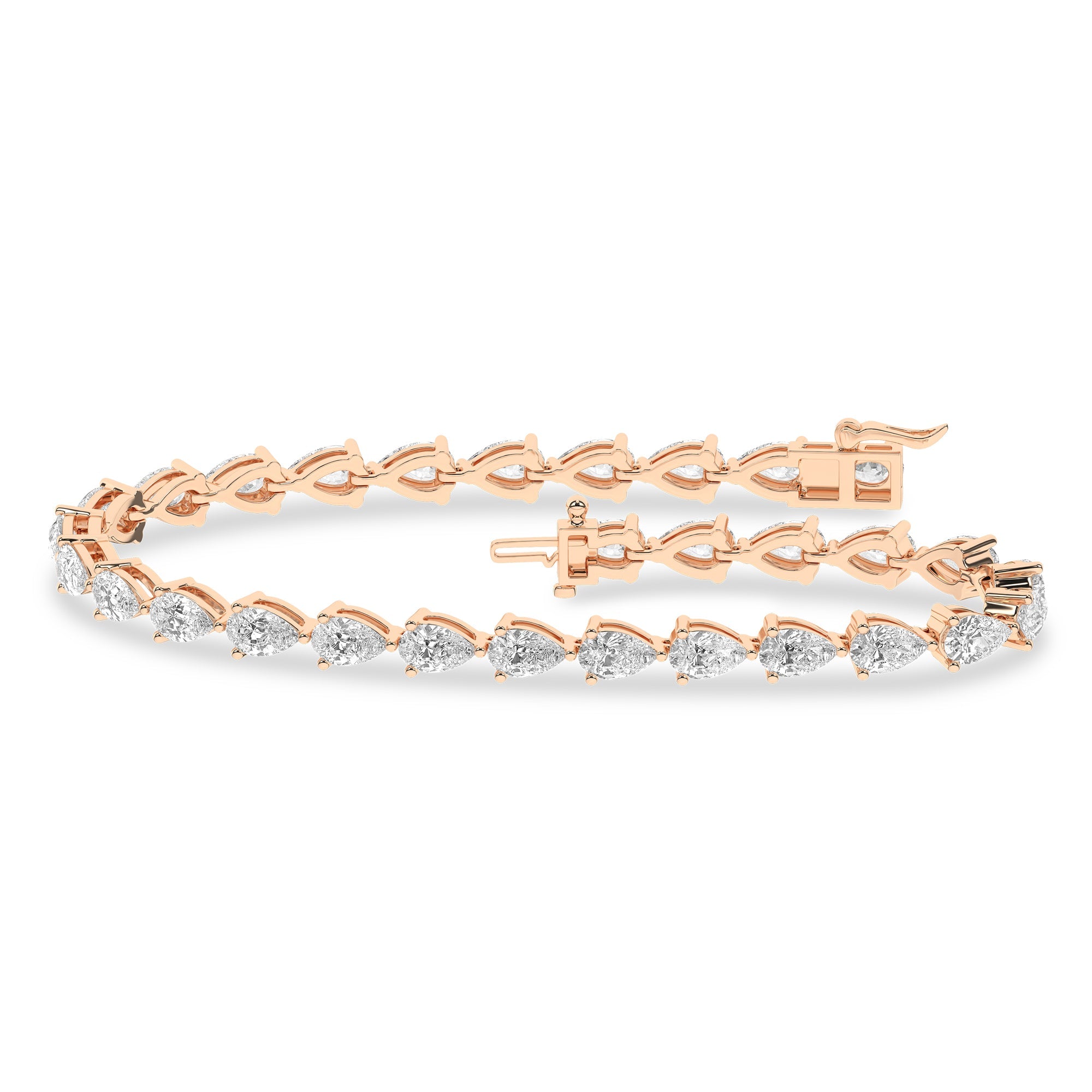 Tennis Bracelet (Pear) - Oz's Jewelers by The Hickory Jewelry Company